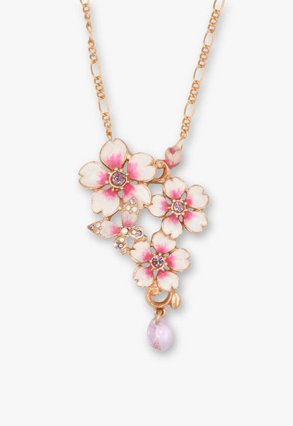 Anna Sui Sakura Dream Butterfly Necklace