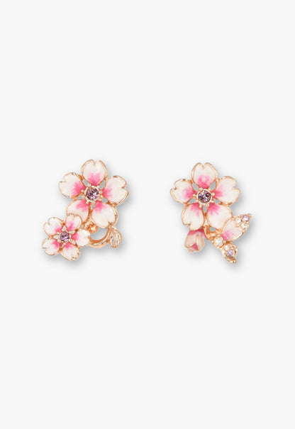 Anna Sui Cherry Blossom Dangling Earrings