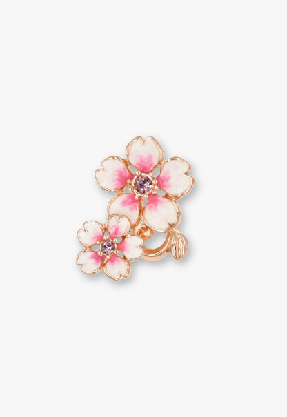 Anna Sui Cherry Blossom Dangling Earrings