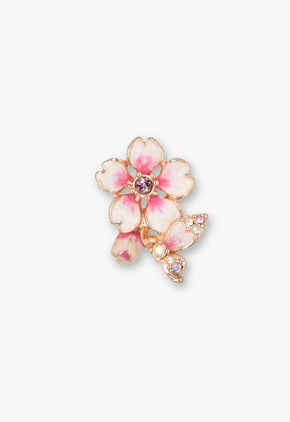 Anna Sui Cherry Blossom Dangling Earrings