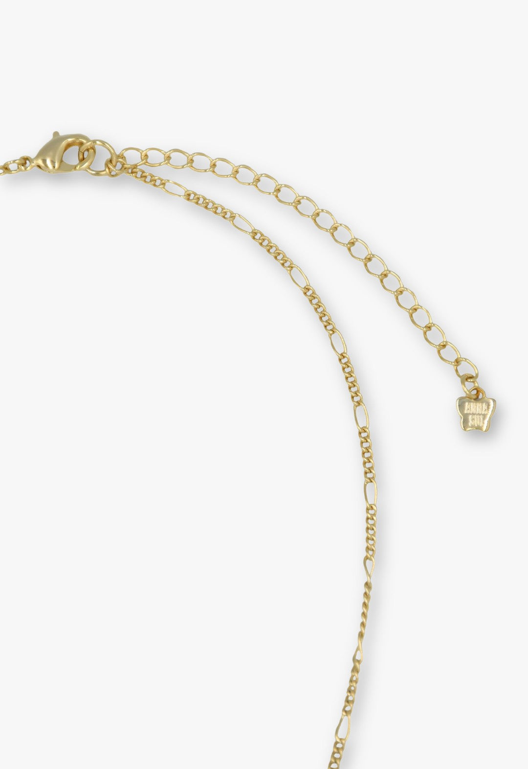 Anna Sui Enchanted Butterfly Moon Necklace - Gold