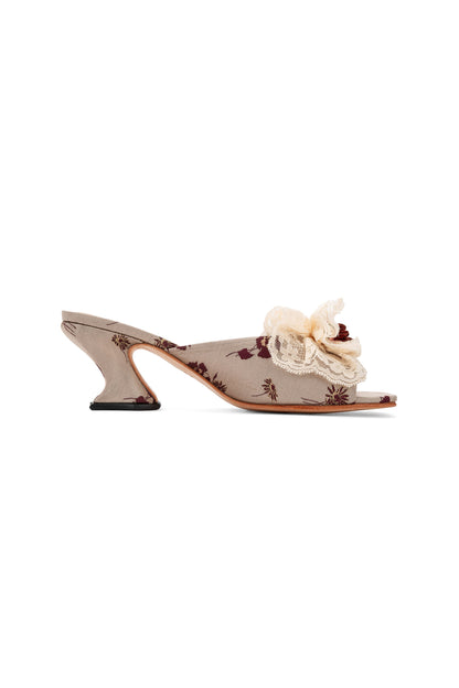 Anna Sui John Fluevog x Anna Sui Mules- Wildflower