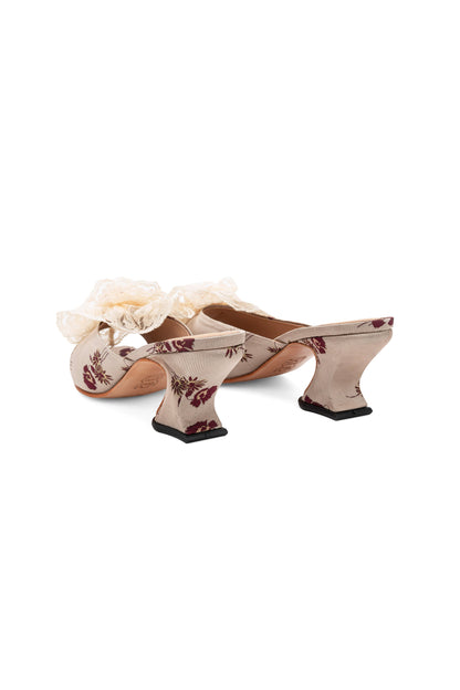 Anna Sui John Fluevog x Anna Sui Mules- Wildflower