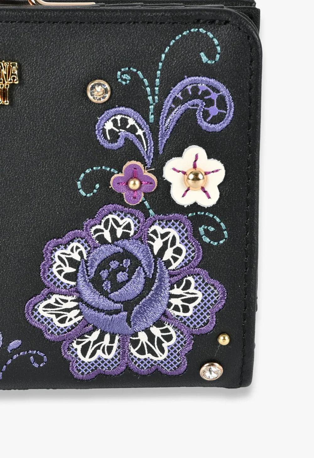 Anna Sui The Lullaby Wallet - Black
