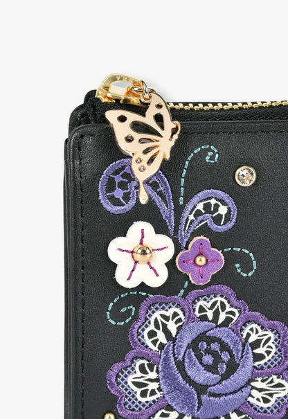 Anna Sui The Aria Wallet - Black