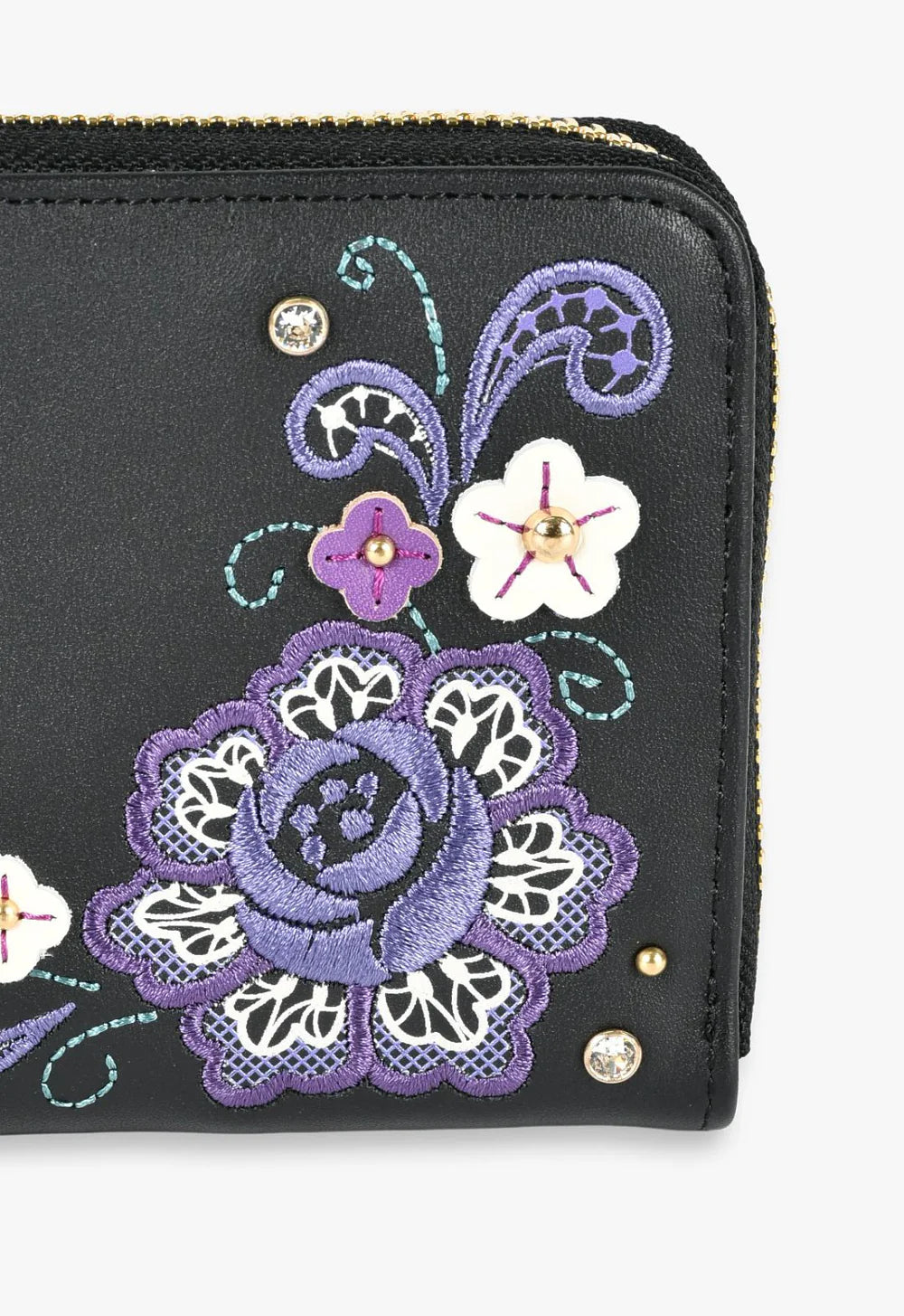 Anna Sui The Aria Wallet - Black
