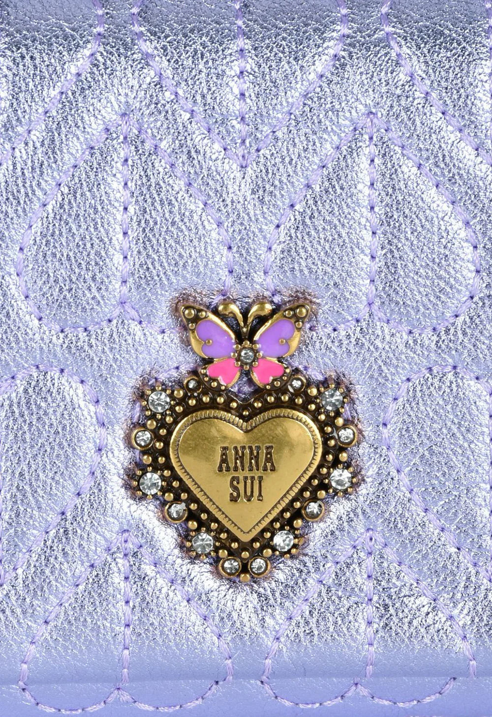 Anna Sui The Amour Wallet - Purple