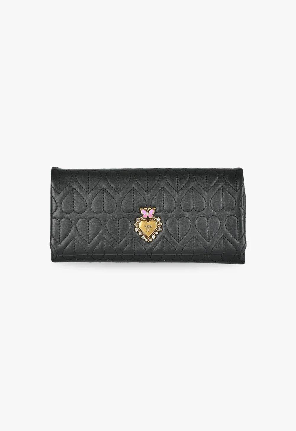 Anna Sui The Amour Wallet -Black
