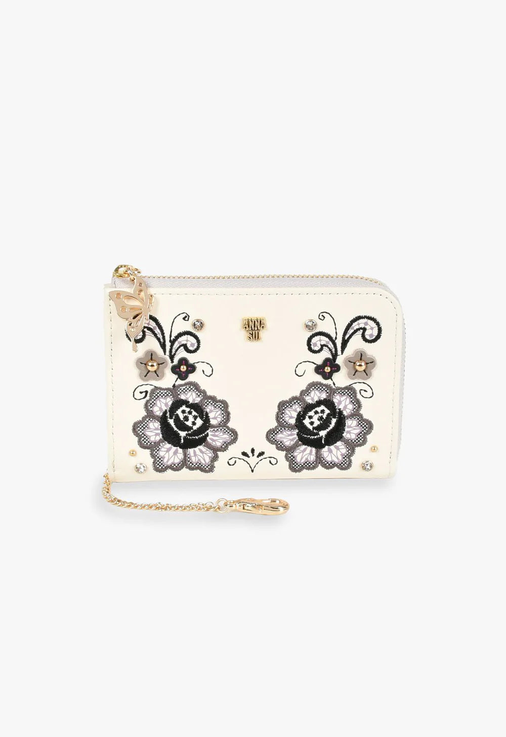 Anna Sui The Cadenza Wallet - Ivory