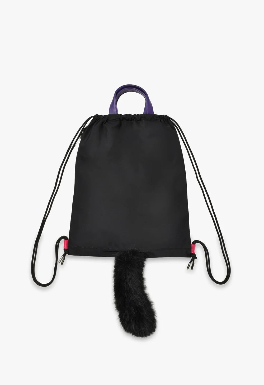 Anna Sui Black Cat Drawstring Bag