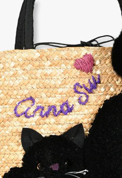Anna Sui Kitty Basket Bag