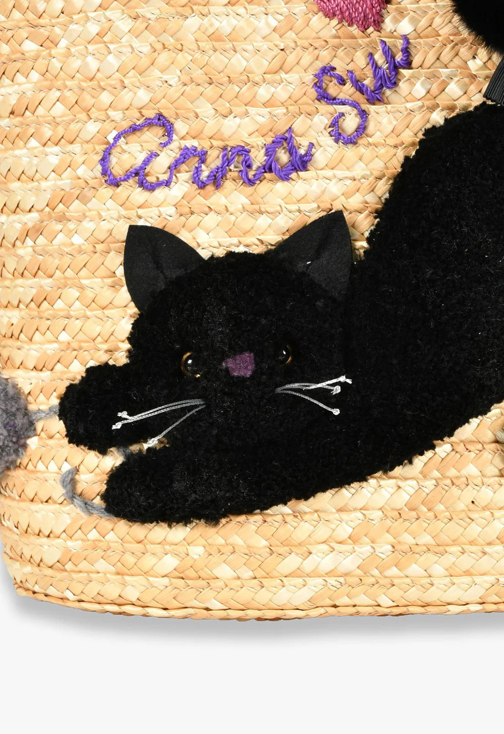 Anna Sui Kitty Basket Bag