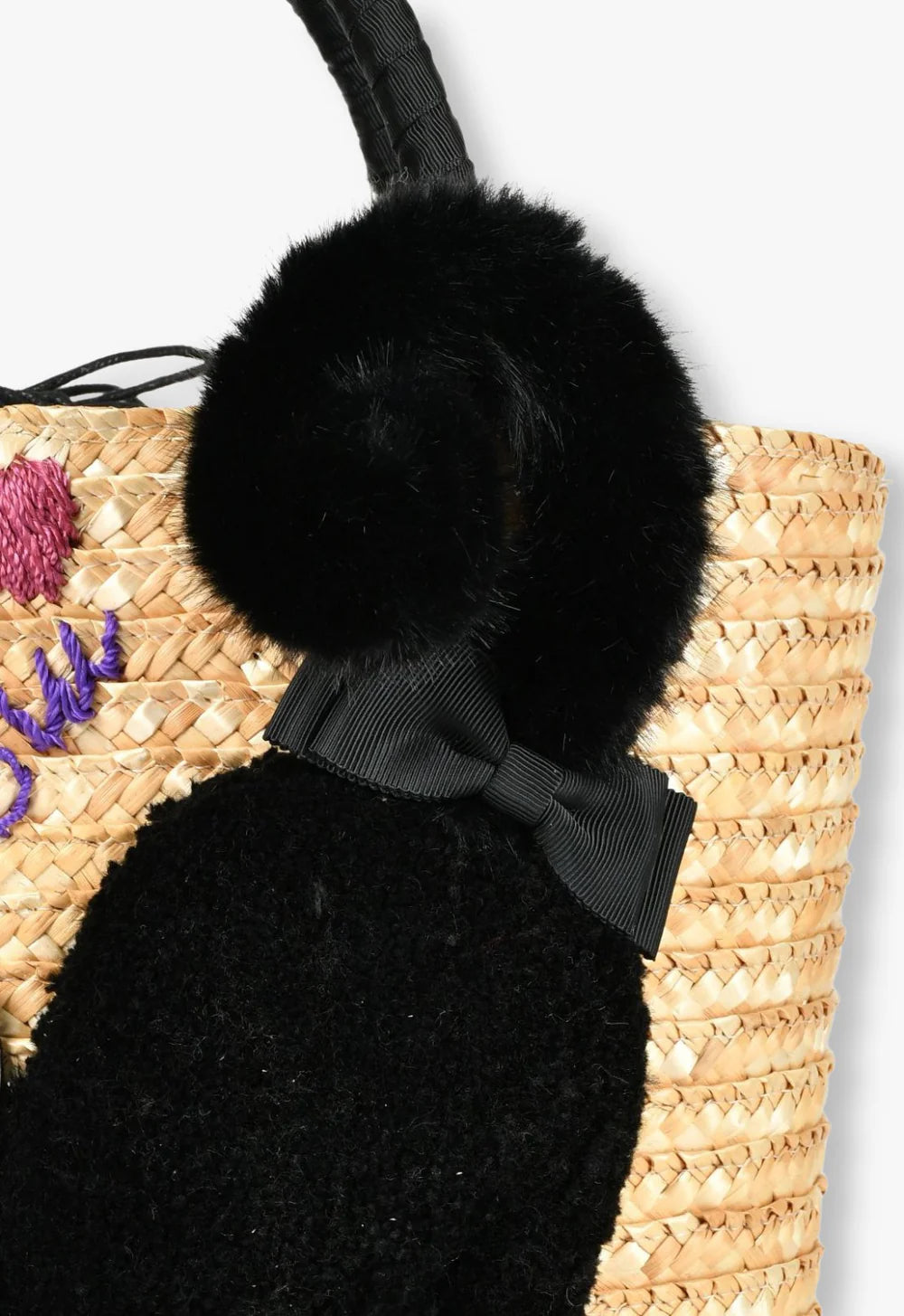 Anna Sui Kitty Basket Bag