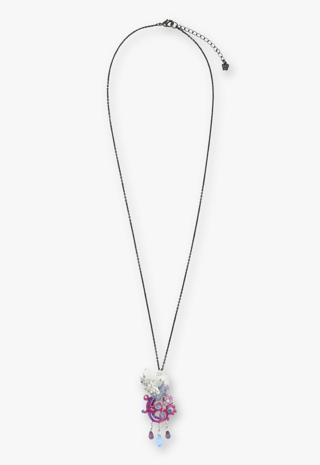 Anna Sui Peacock Jewel Necklace