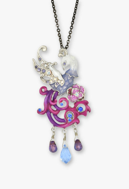 Anna Sui Peacock Jewel Necklace