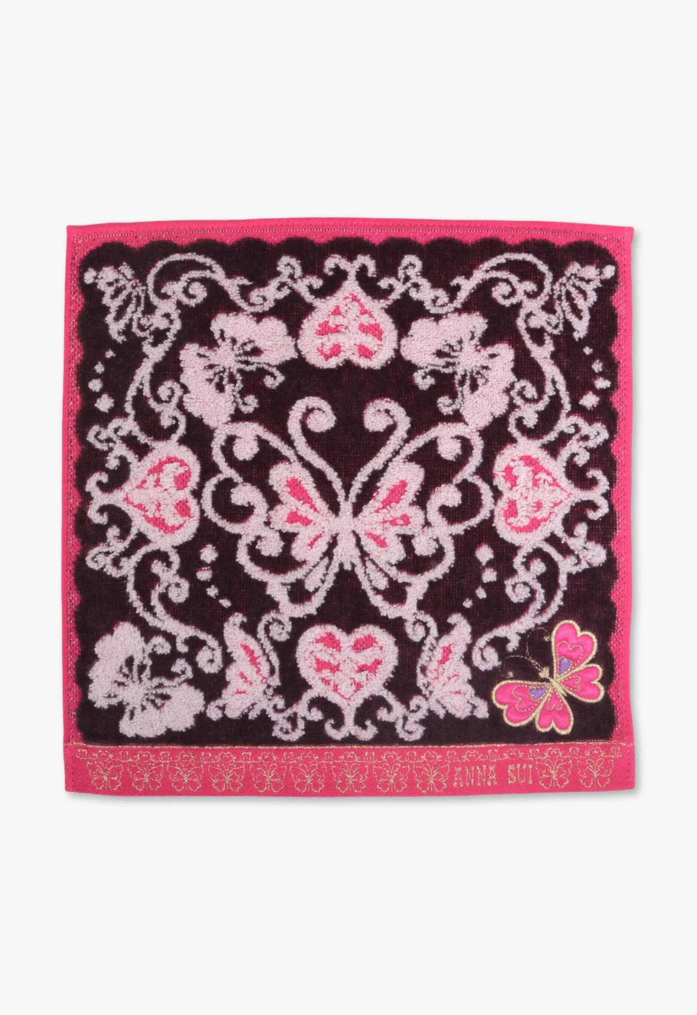 Anna Sui Butterfly Garden Washcloth