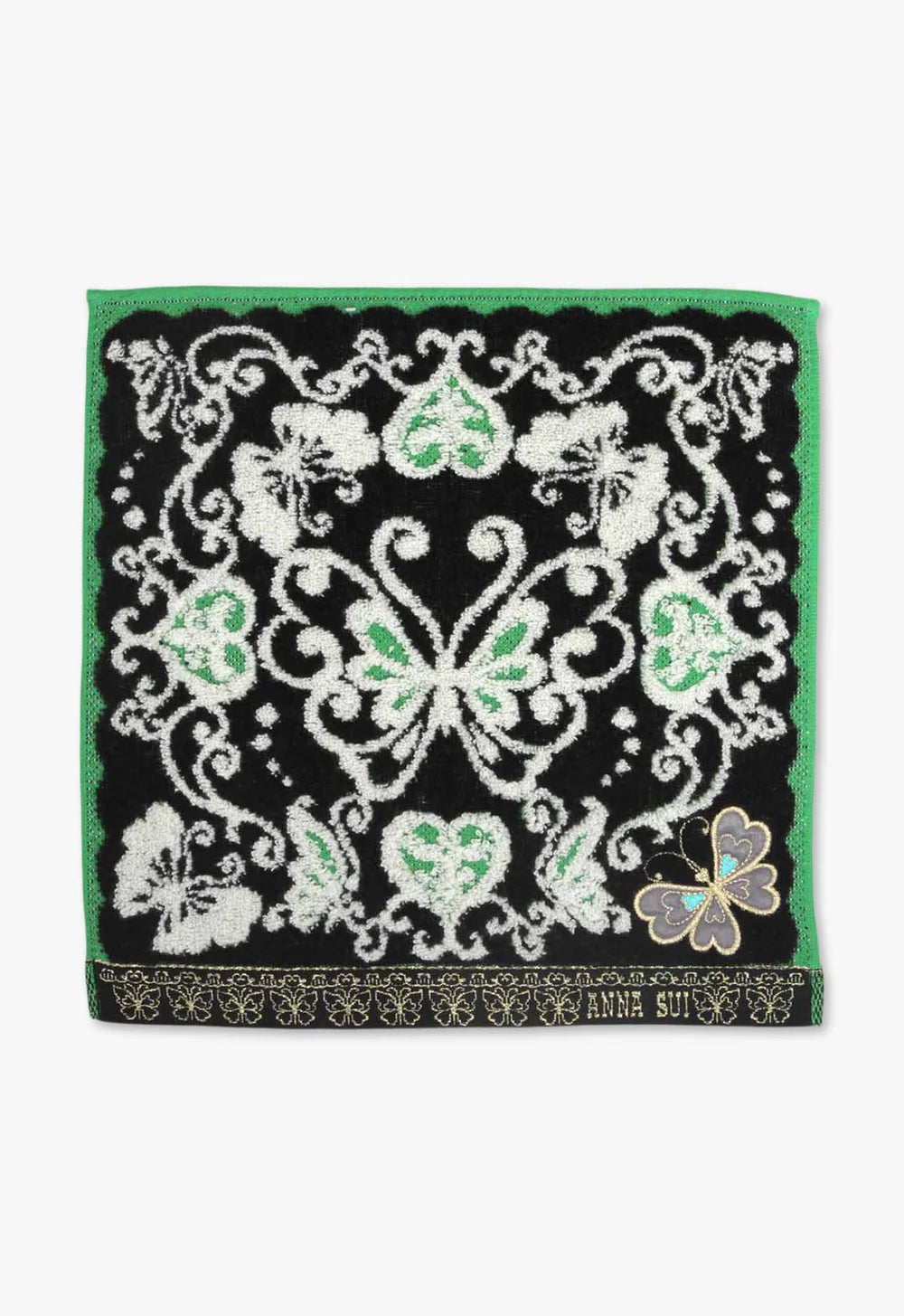 Anna Sui Butterfly Garden Washcloth