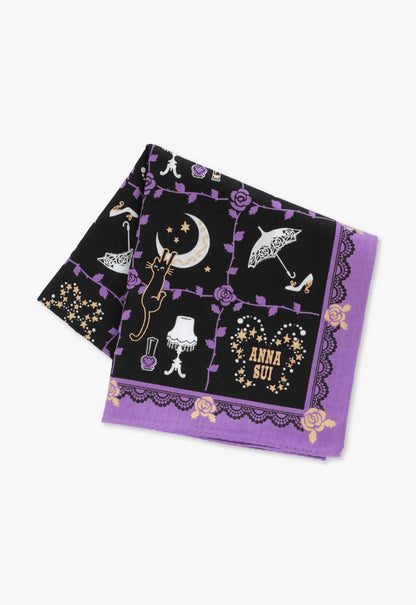 Anna Sui Rose Vine Decor Handkerchief