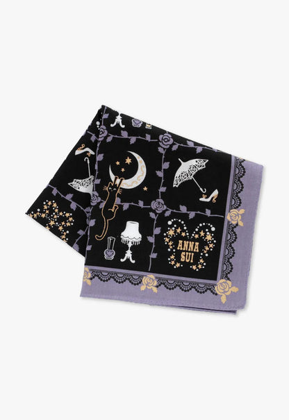 Anna Sui Rose Vine Decor Handkerchief