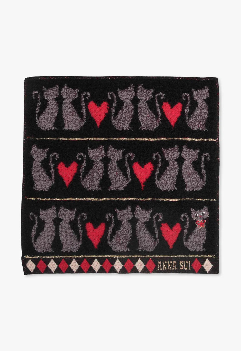 Anna Sui Kitty Love Washcloth