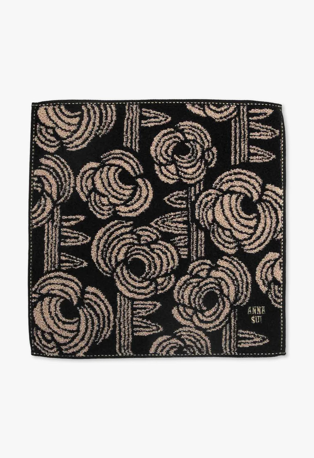 Anna Sui Abstract Rose Washcloth