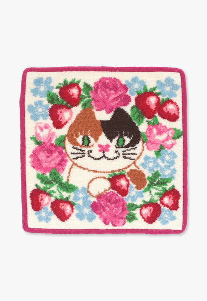 Anna Sui Strawberry Garden Washcloth