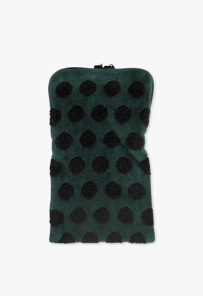 Anna Sui Polka Dot Towel Zipper Pouch