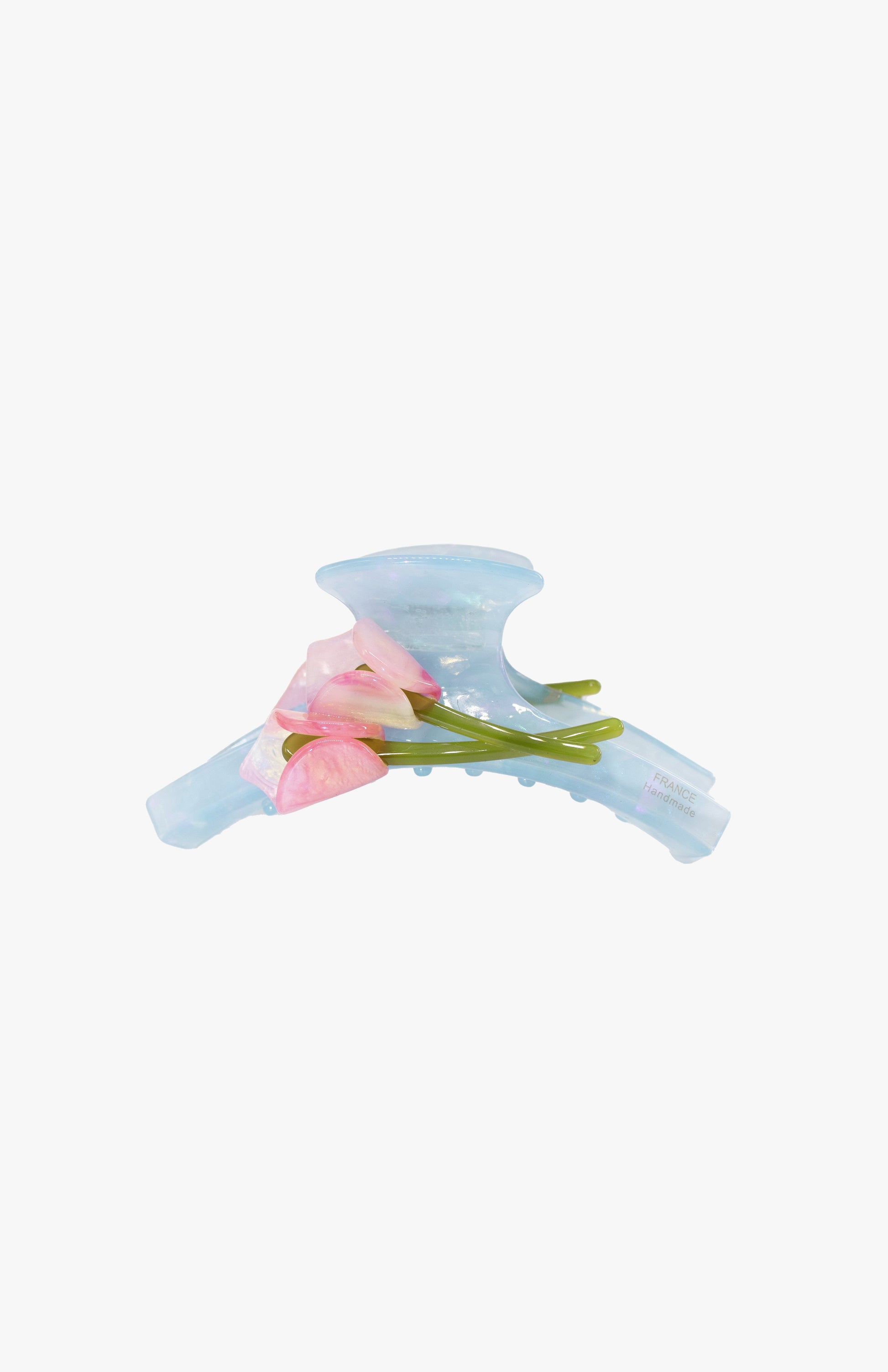 Anna Sui French Tulip Jaw Clip- Blue