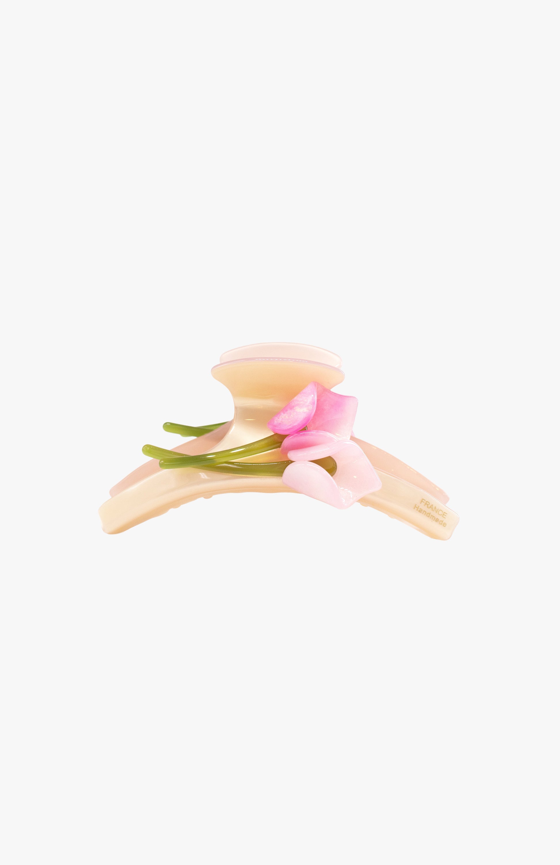 Anna Sui French Tulip Jaw Clip- Pink