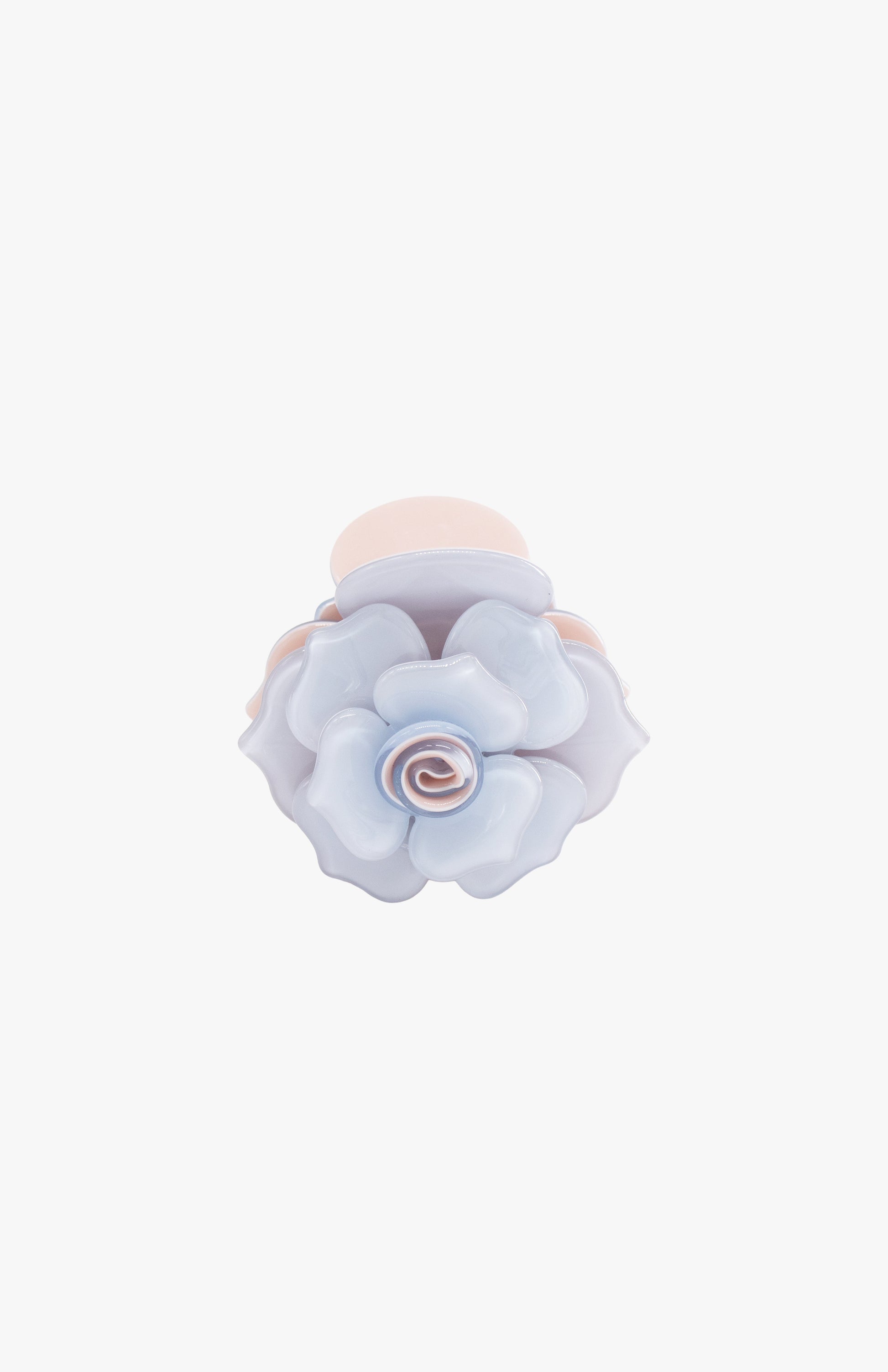 Anna Sui Rose Jaw Clip- Pastel Blue