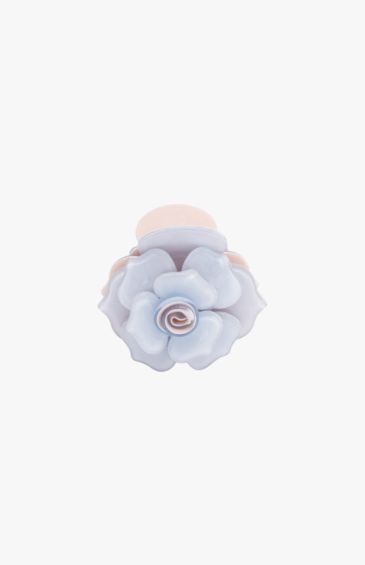 Anna Sui Rose Jaw Clip- Pastel Blue