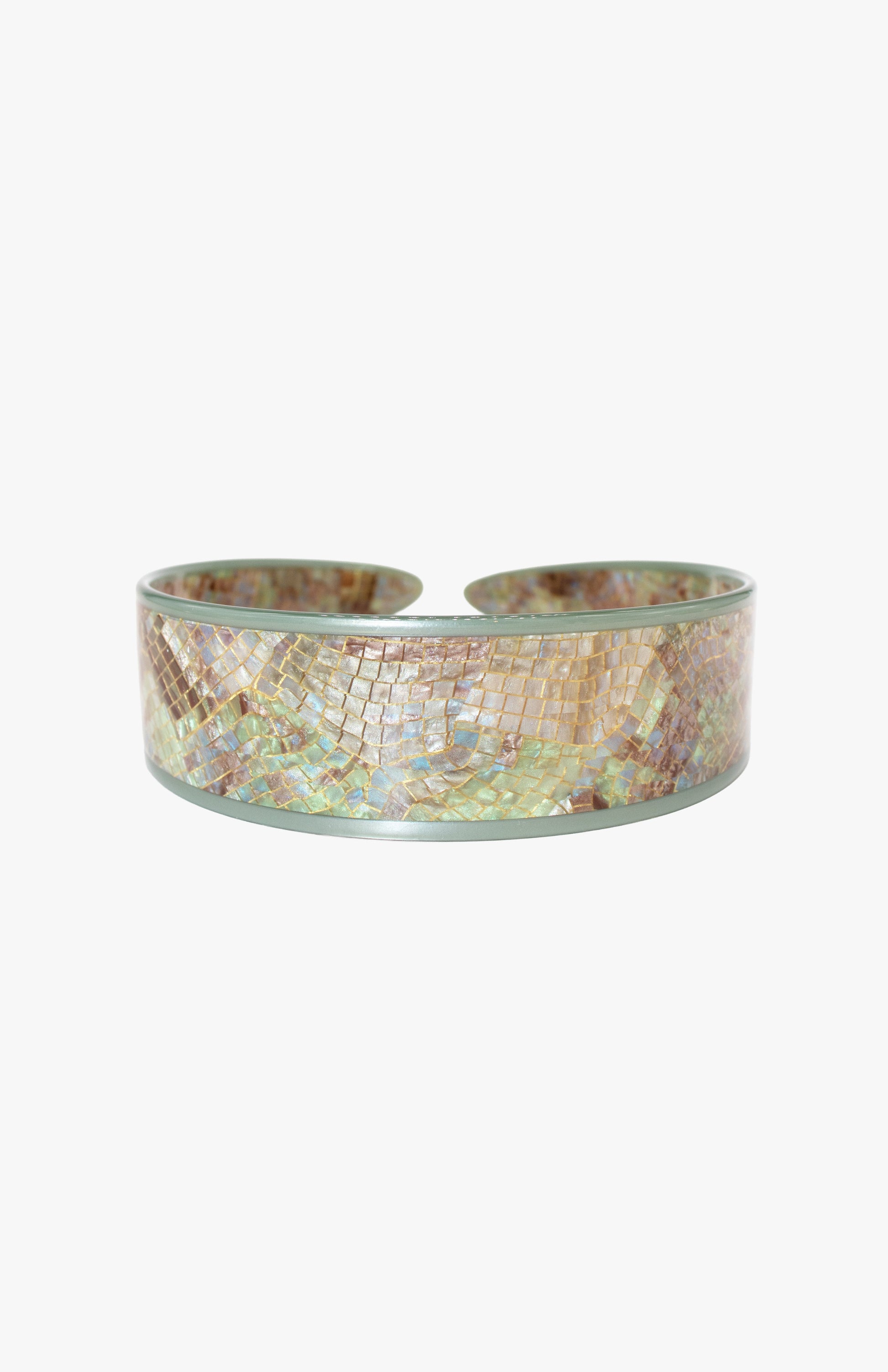 Anna Sui Snakeskin Mosaic French Headband