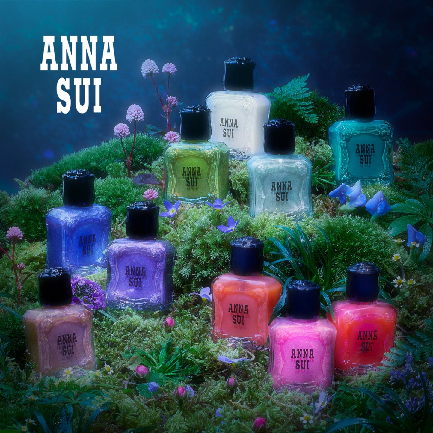 Anna Sui Limited Edition: Anna Sui Mysterious Night Nail Color Collection
