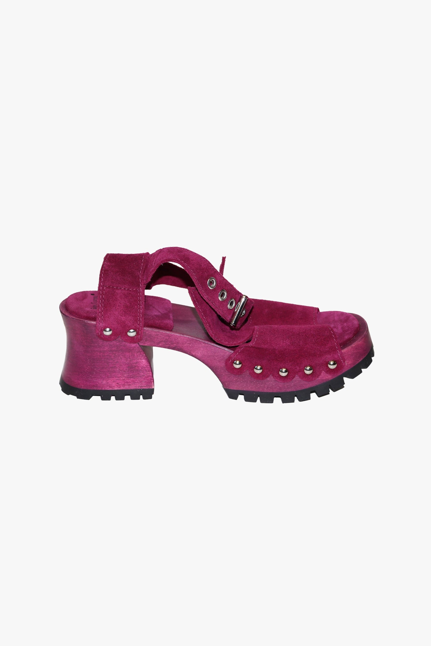 Anna Sui John Fluevog x Anna Sui Clog Sandals - Purple (Sample)