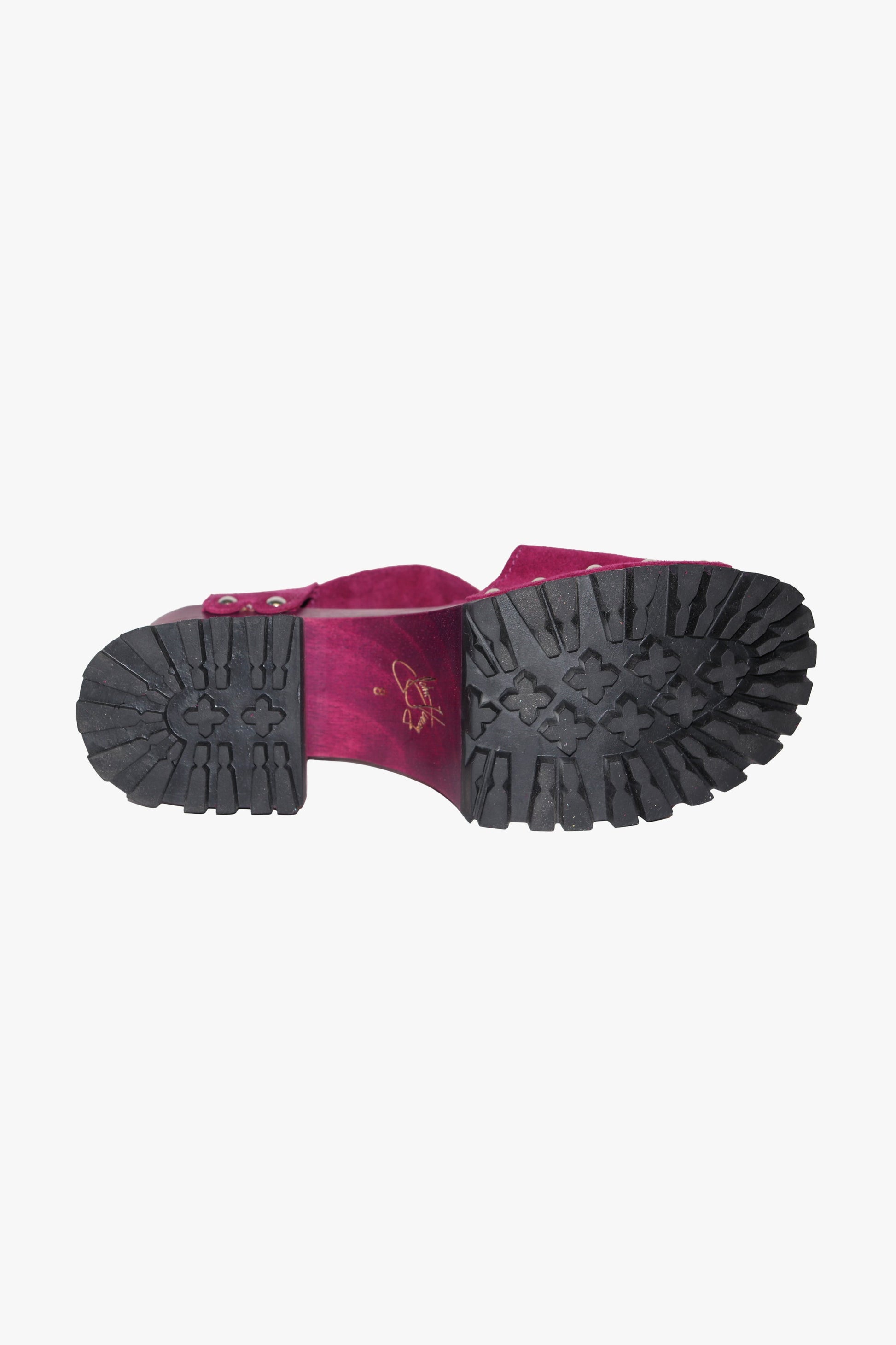 Anna Sui John Fluevog x Anna Sui Clog Sandals - Purple (Sample)