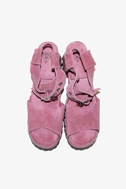 Anna Sui John Fluevog x Anna Sui Clog Sandals - Mauve (Sample)