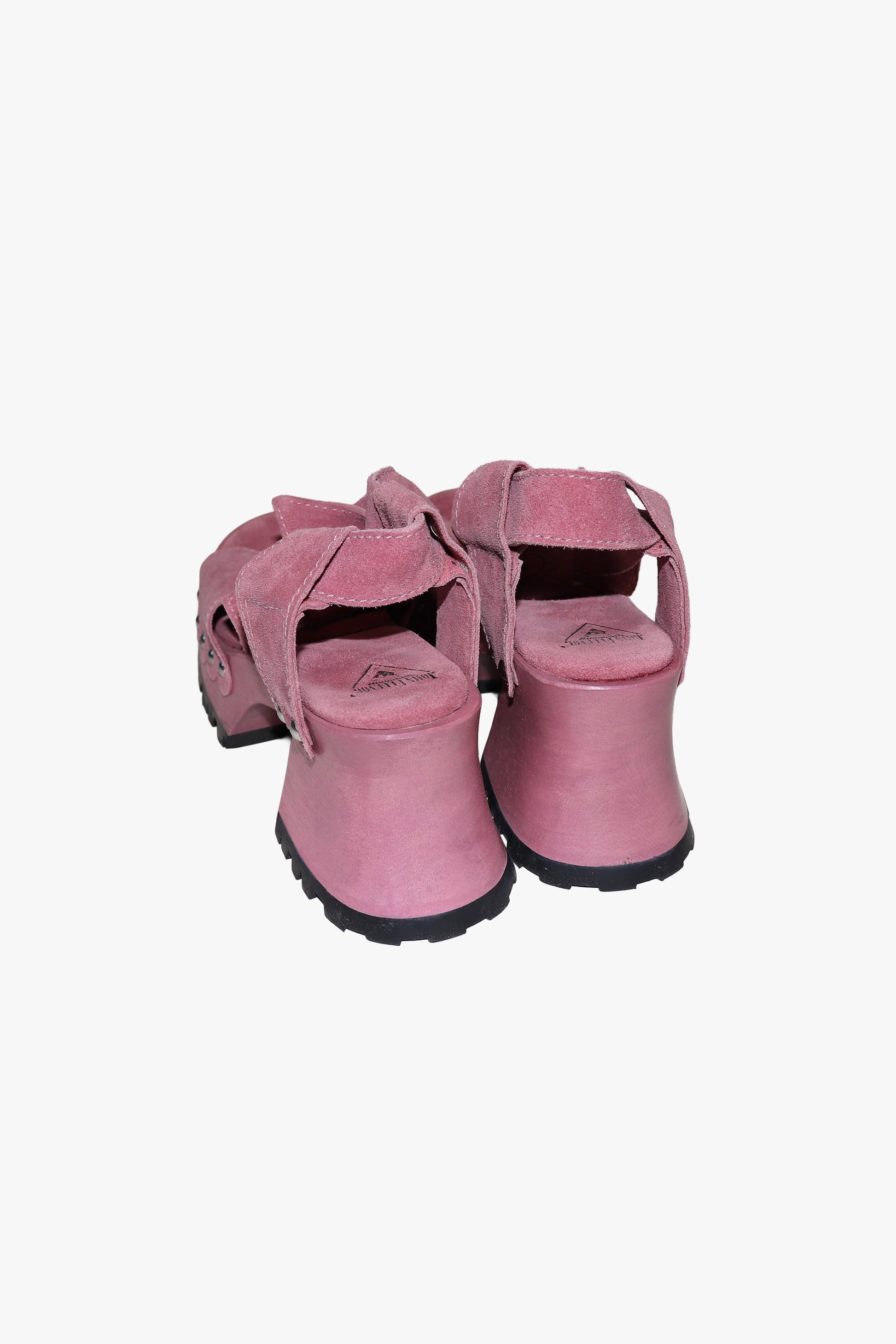 Anna Sui John Fluevog x Anna Sui Clog Sandals - Mauve (Sample)