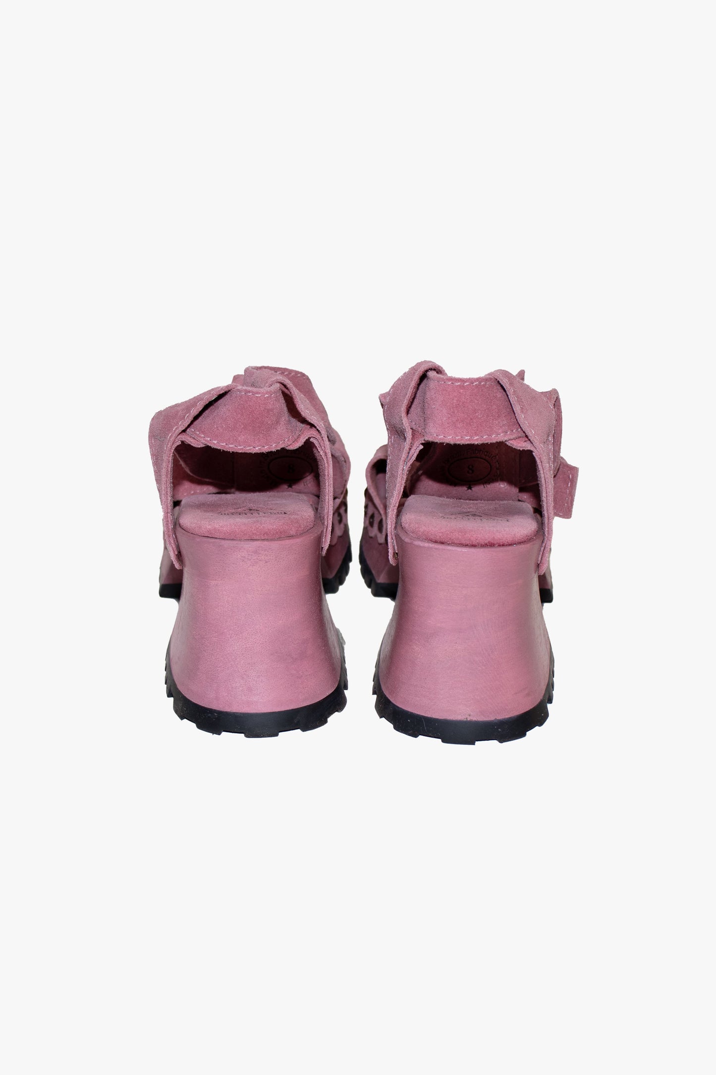 Anna Sui John Fluevog x Anna Sui Clog Sandals - Mauve (Sample)