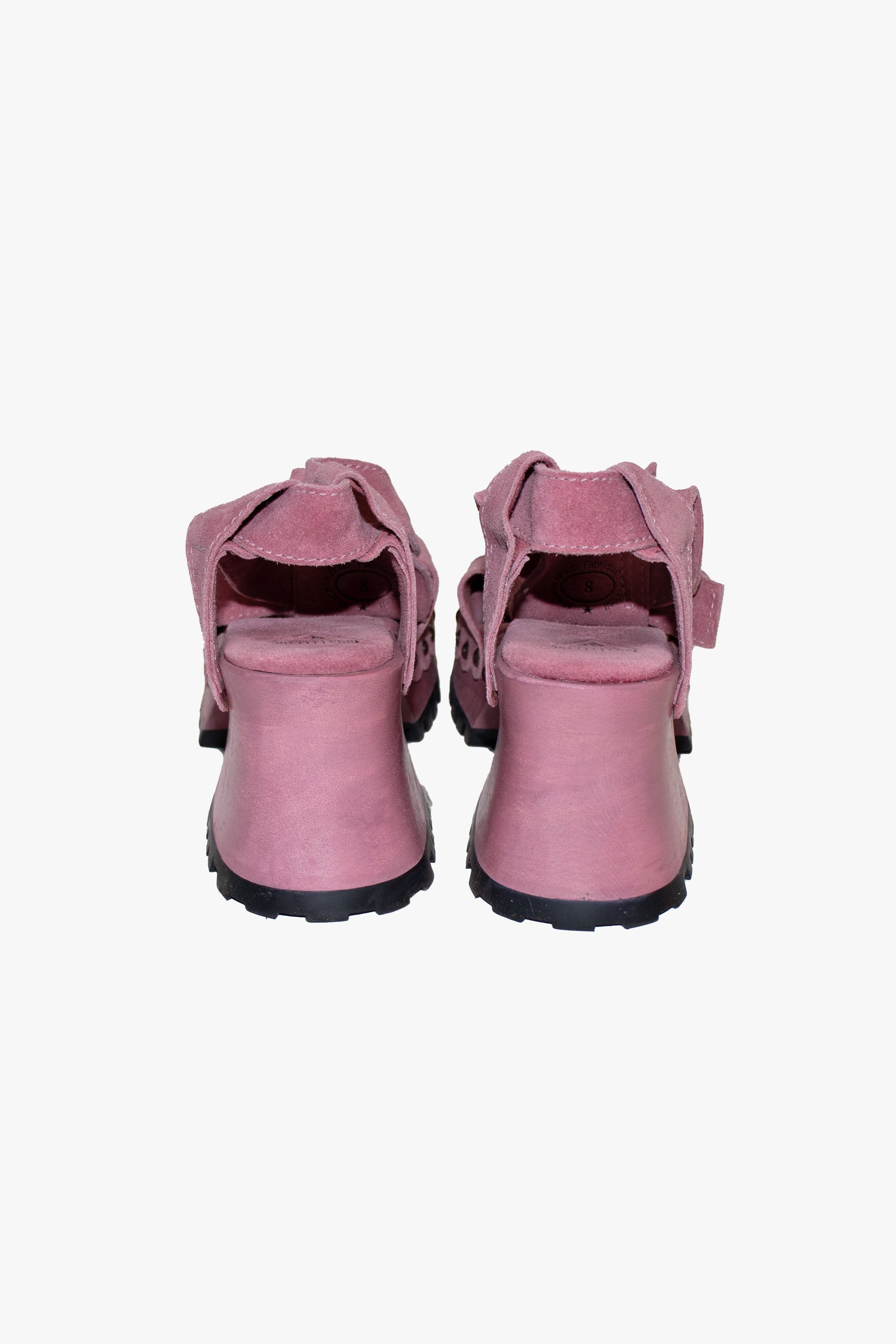 Anna Sui John Fluevog x Anna Sui Clog Sandals - Mauve (Sample)
