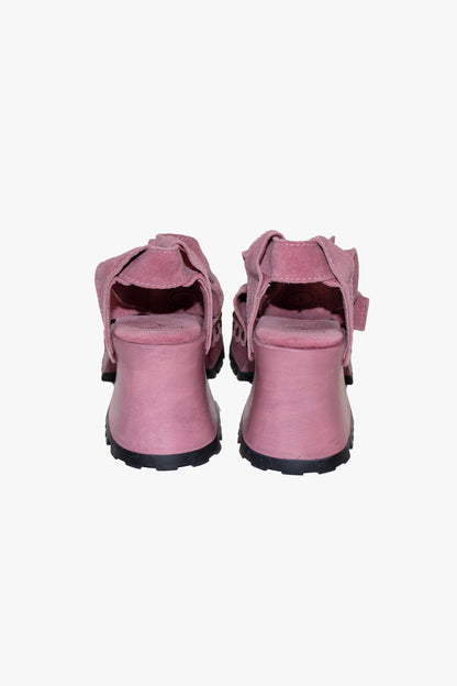 Anna Sui John Fluevog x Anna Sui Clog Sandals - Mauve (Sample)