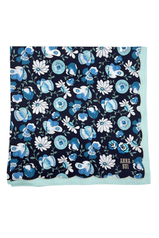 Anna Sui Rose Bouquet Handkerchief