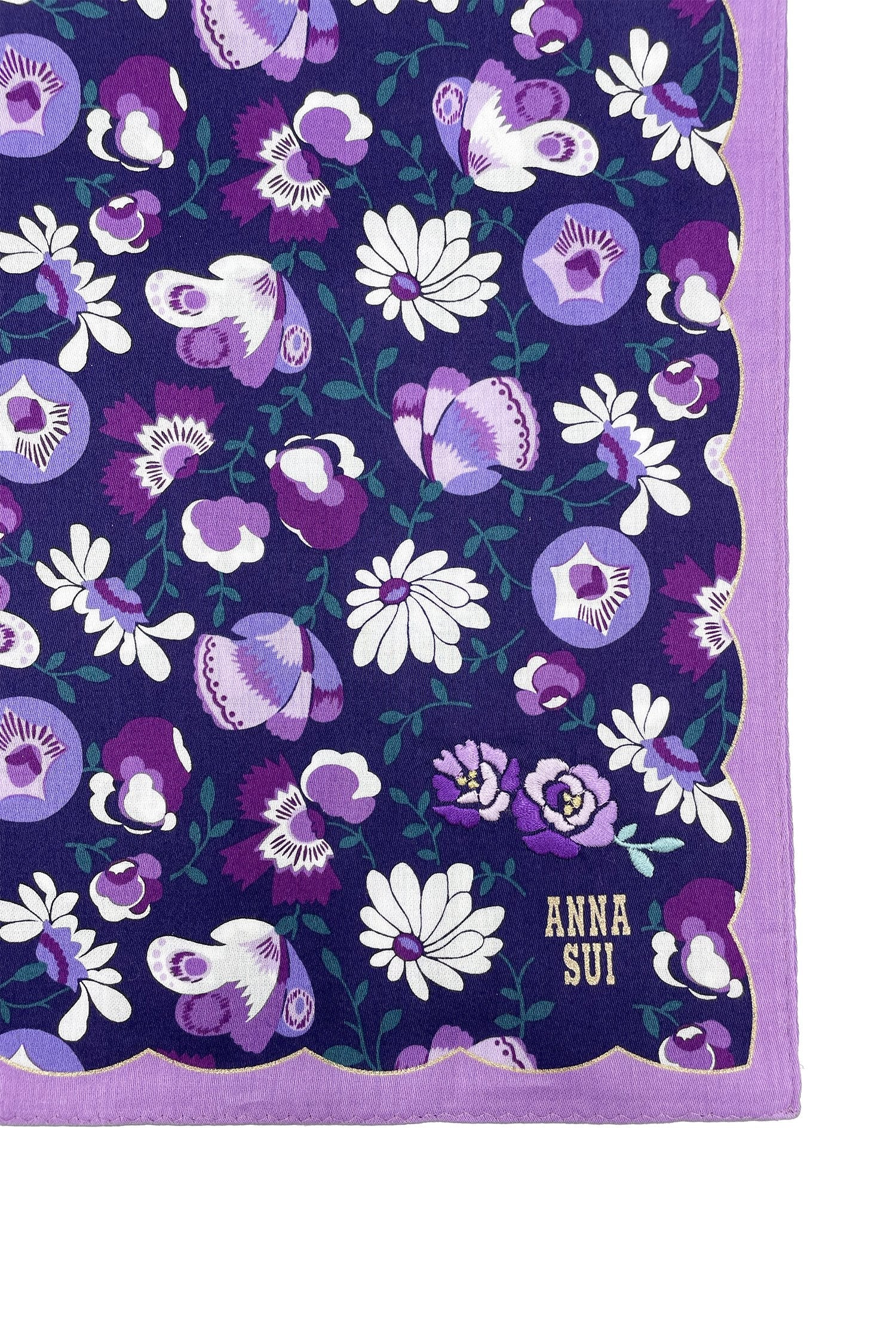 Anna Sui Rose Bouquet Handkerchief