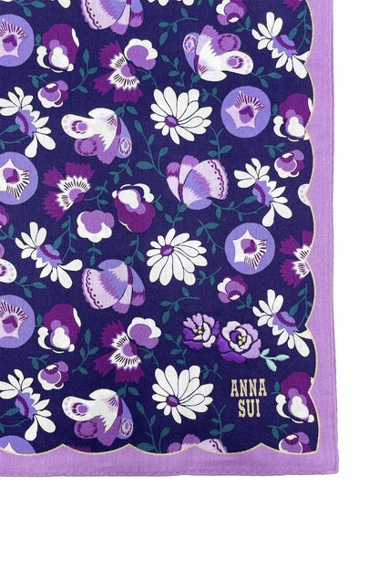 Anna Sui Rose Bouquet Handkerchief