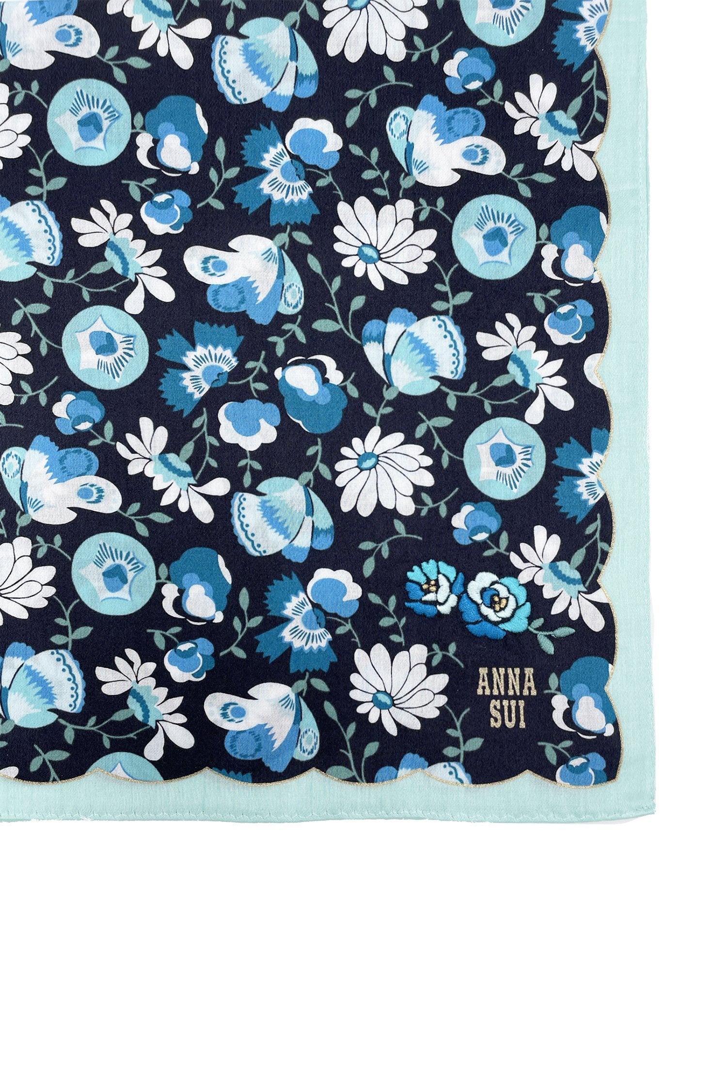 Anna Sui Rose Bouquet Handkerchief