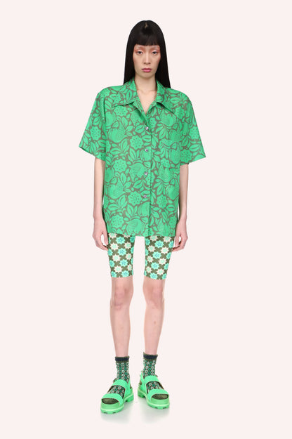Anna Sui Utopian Gingham Bike Shorts