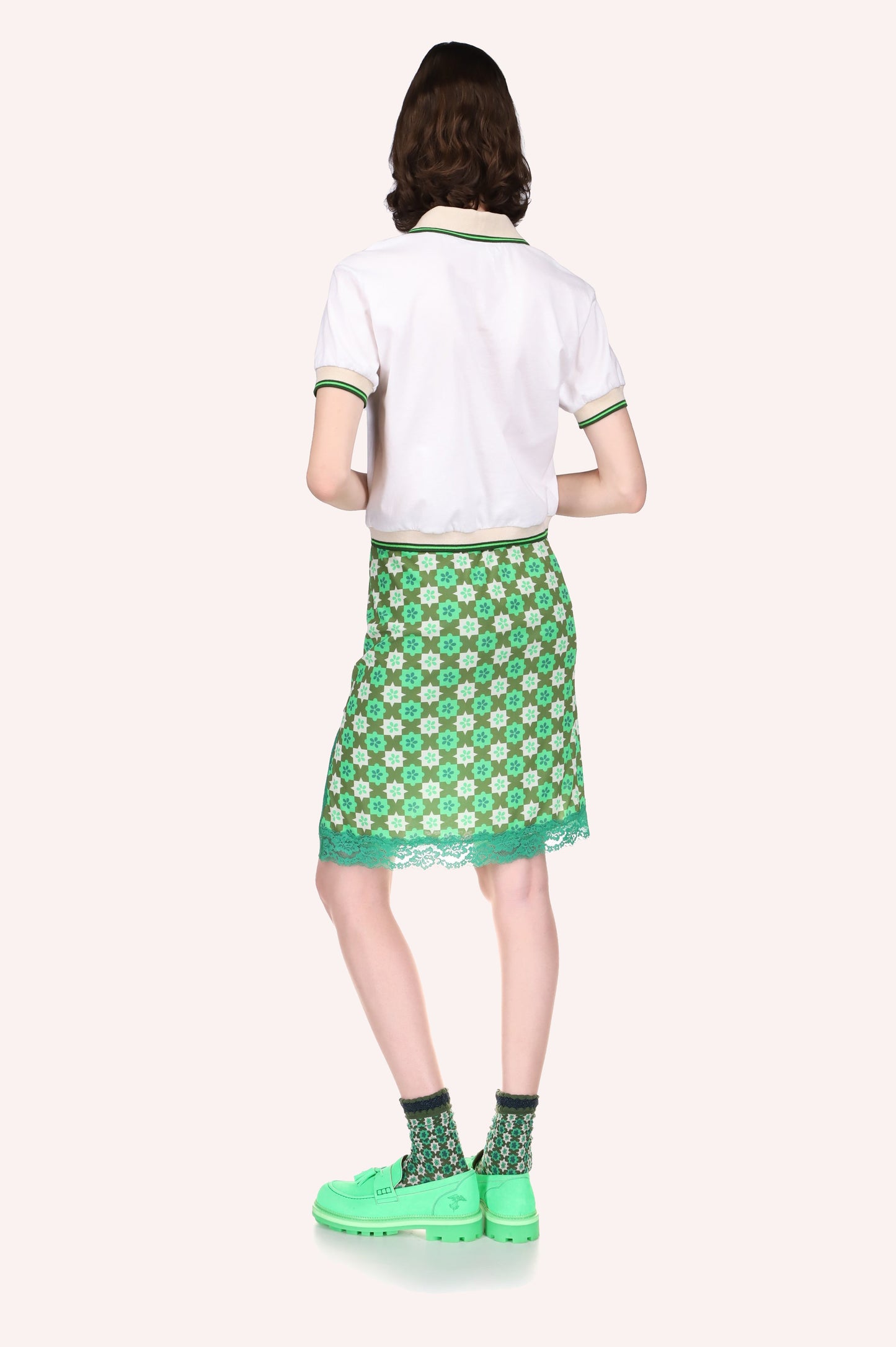 Anna Sui Deco Polo Tee