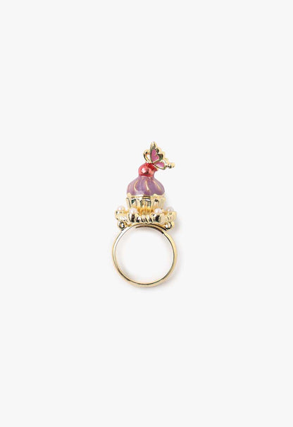 Anna Sui Butterfly Cupcake Ring