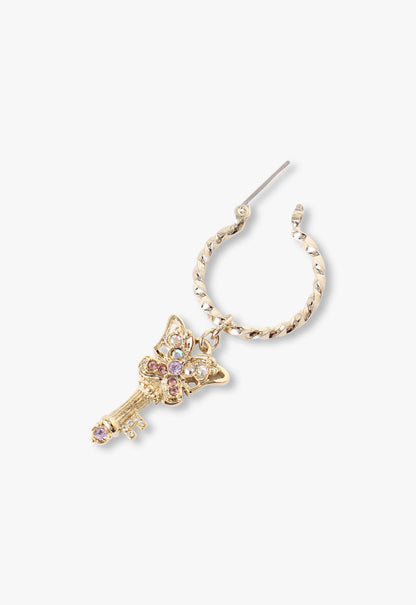 Anna Sui Butterfly Key Earrings