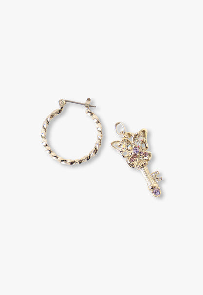 Anna Sui Butterfly Key Earrings