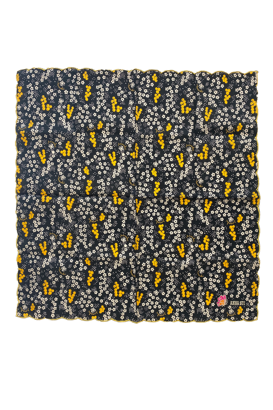 Anna Sui Ditsy Blooms Handkerchief
